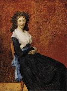 Jacques-Louis David Portrait of Madame Marie Louise Trudaine Sweden oil painting artist